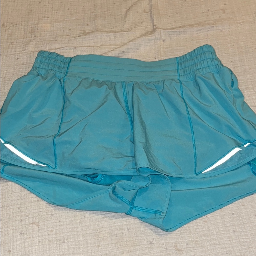 lululemon athletica Blue Athletic Shorts with Lightweight Fabric and Relaxed Fit